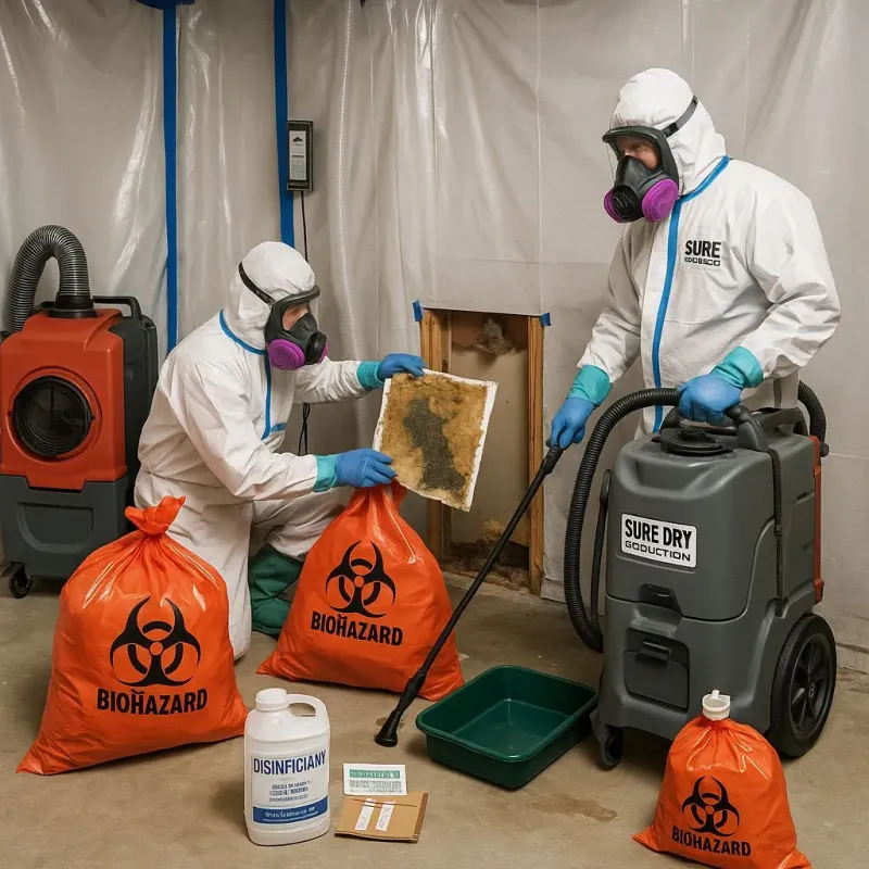 Contaminated Water Handling Protocols process in Warren County, MS